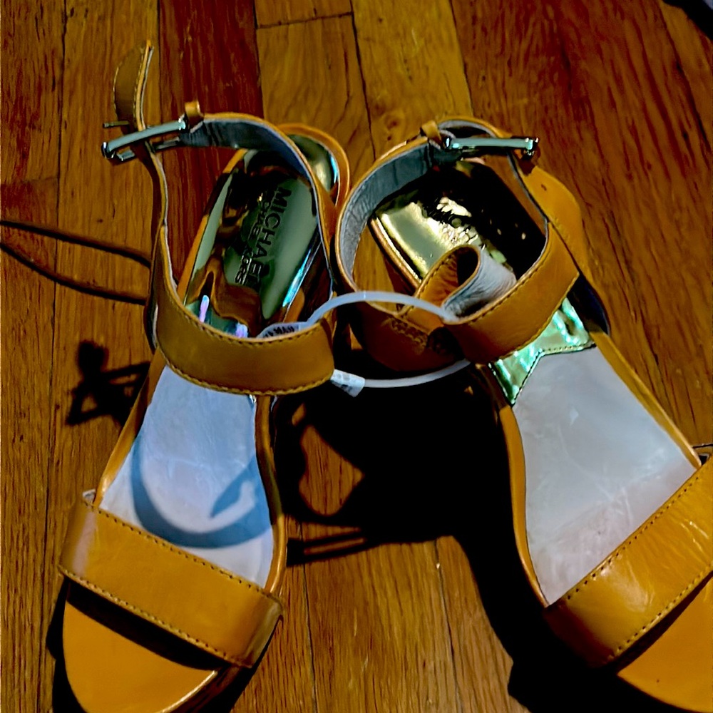 Yellow heels